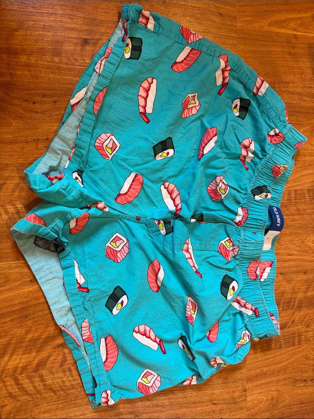 Old Navy Teal Boys' Sushi Print Boxers
